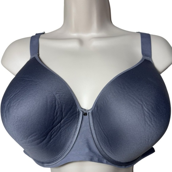 Chantelle  Comfort Chic Side Smooth Underwire Bra, Gray 38G (DDDD) / 38DDD - Picture 3 of 10